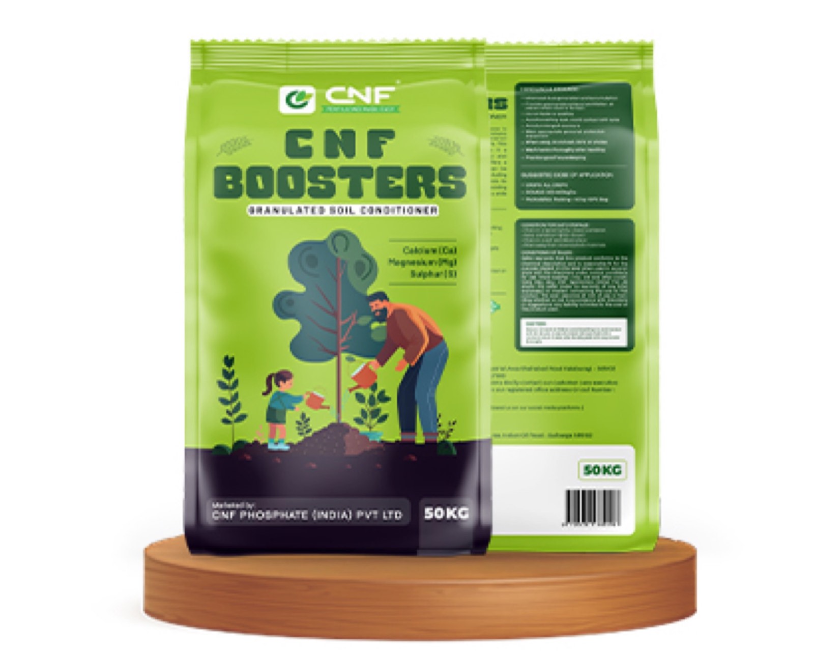CNF Booster – Soil conditioner 50 kg HDPE bag